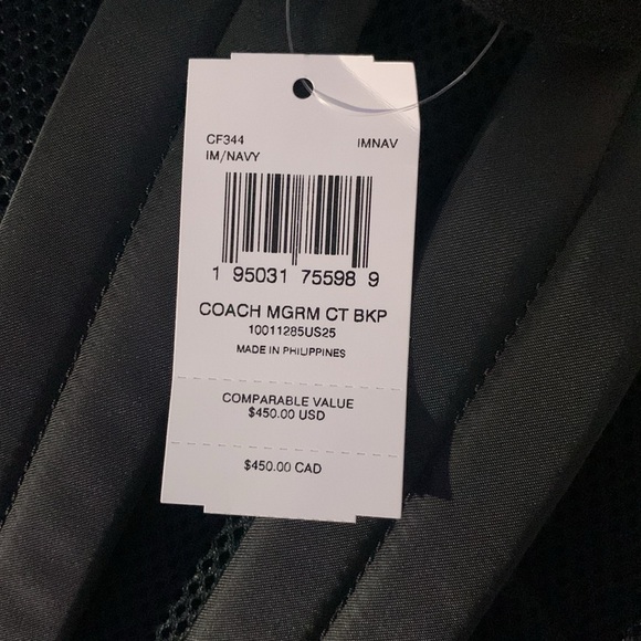 Medium coach backpack - Picture 10 of 12